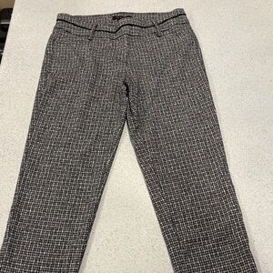 Zac & Rachel Black and White Houndstooth Pants